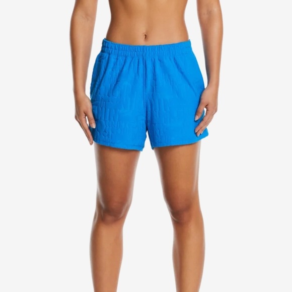 Nike 3.5” Volley Short Retro Flow Terry - Training shorts in Turquoise - Picture 11 of 13